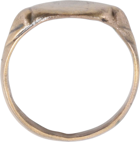 BYZANTINE/MEDIEVAL EUROPEAN MAN’S RING C.6TH-11TH CENTURY AD, SIZE 9 ¾ - Fagan Arms