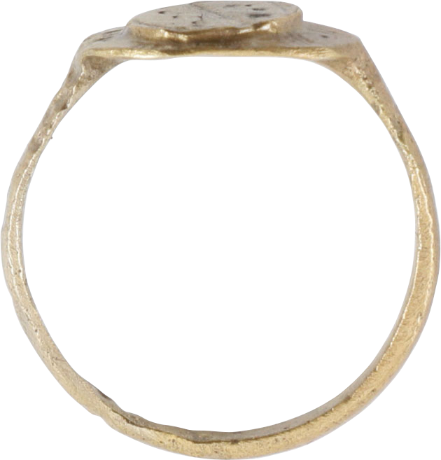 MEDIEVAL EUROPEAN RING C.800-1200 AD, SIZE 10 - Fagan Arms
