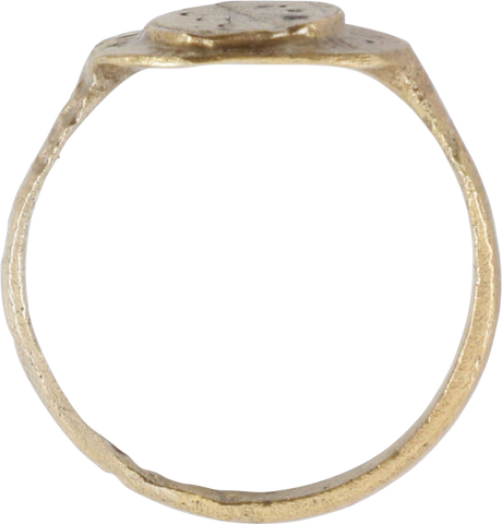MEDIEVAL EUROPEAN RING C.800-1200 AD, SIZE 10 - Fagan Arms