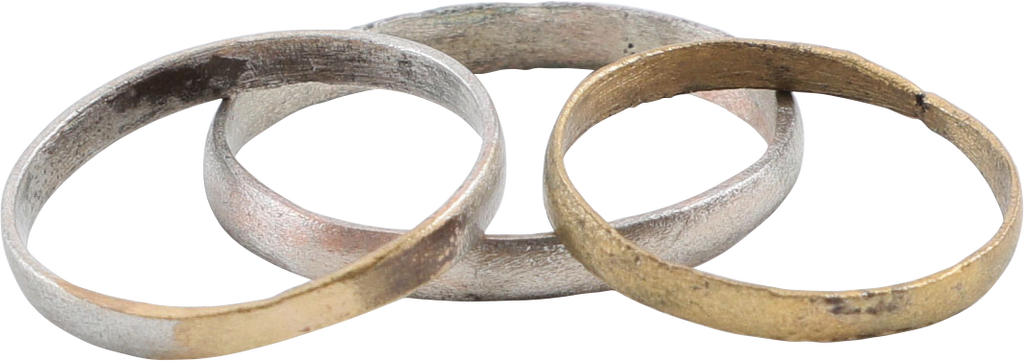 VIKING WEDDING RINGS LOT OF 3 - The History Gift Store