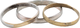 VIKING WEDDING RINGS LOT OF 3 - The History Gift Store