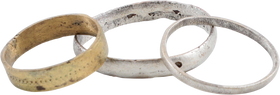 VIKING WEDDING RINGS LOT OF 3 - The History Gift Store