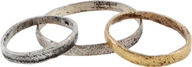 VIKING WEDDING RINGS LOT OF 3 - The History Gift Store