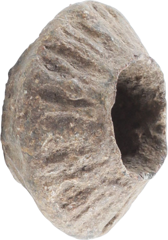 ROMAN LEAD SPINDLE WHORL 2ND-4TH CENTURY AD - The History Gift Store