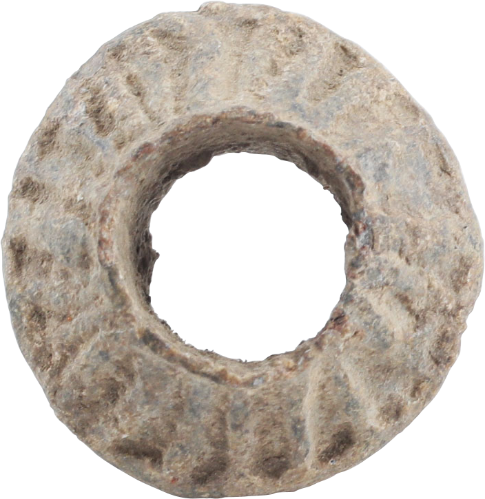 ROMAN LEAD SPINDLE WHORL 2ND-4TH CENTURY AD - The History Gift Store