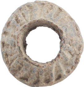 ROMAN LEAD SPINDLE WHORL 2ND-4TH CENTURY AD - The History Gift Store