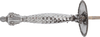 FINE ENGLISH CUT STEEL SMALLSWORD C.1800 - The History Gift Store