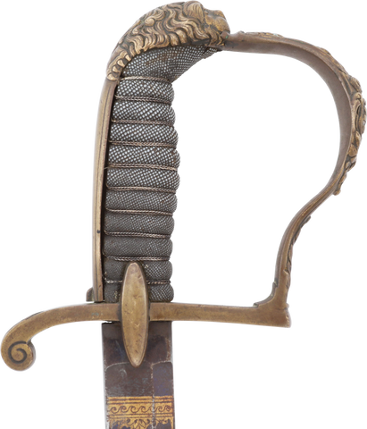 SAXON CAVALRY OFFICER’S SWORD C.1800 - The History Gift Store
