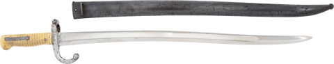 FINE FRENCH CHASSEPOT SWORD BAYONET - The History Gift Store