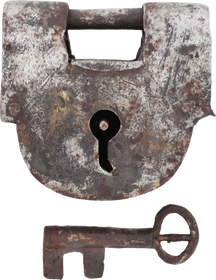 IRON SLAVE LOCK, C.1800-50 - The History Gift Store