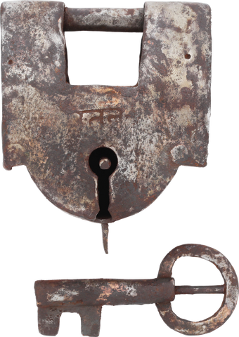 IRON SLAVE LOCK, C.1800-50 - Fagan Arms