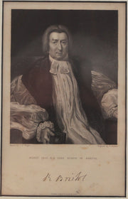 ORIGINAL ENGLISH LITHOGRAPH, Robert Gray (Bishop of Bristol) - The History Gift Store