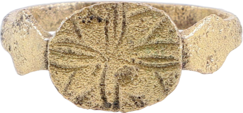 MEDIEVAL EUROPEAN RING, SIZE 8 ¼ - Fagan Arms