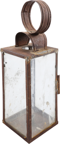 EARLY AMERICAN CANDLE LAMP OR LANTERN - The History Gift Store
