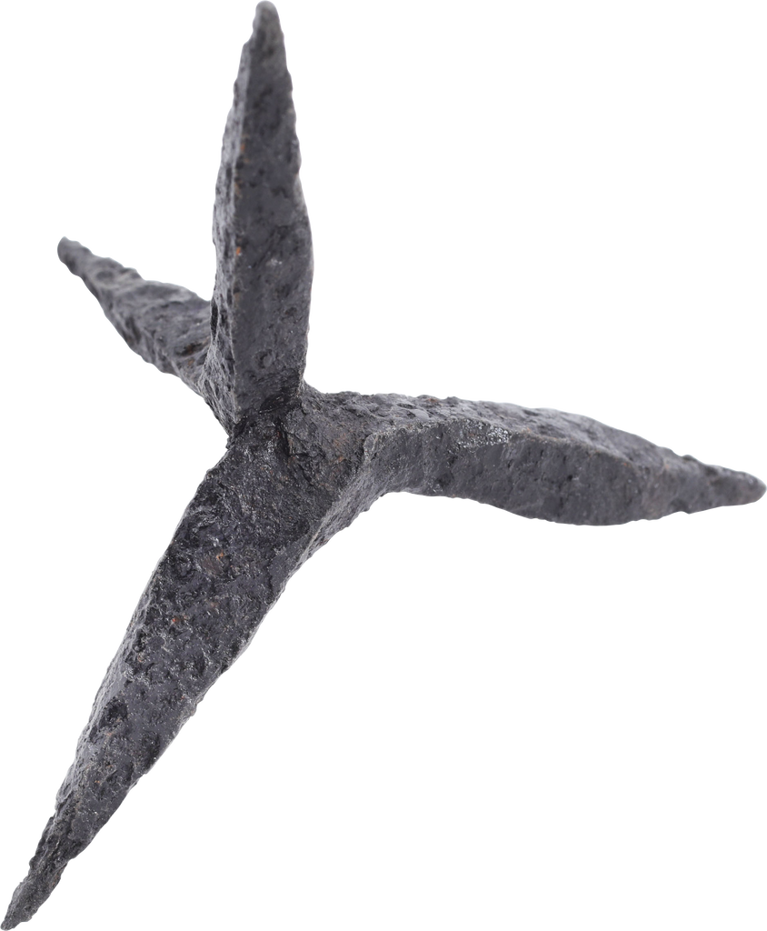 LARGE MEDIEVAL EUROPEAN CALTROP 13TH-15TH CENTURY AD - The History Gift Store