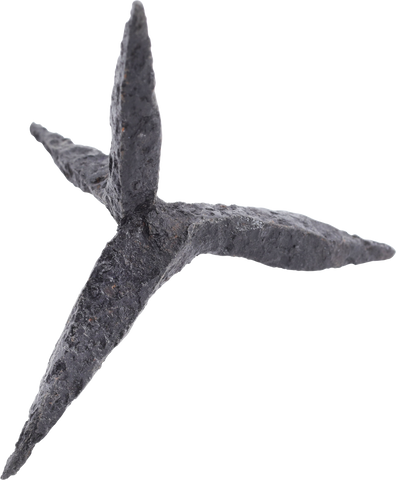 LARGE MEDIEVAL EUROPEAN CALTROP 13TH-15TH CENTURY AD - The History Gift Store