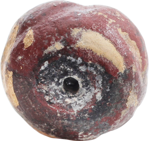 ROMAN FIGURAL GLASS BEAD, 1ST-2ND CENTURY AD - Fagan Arms