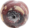 ROMAN FIGURAL GLASS BEAD, 1ST-2ND CENTURY AD - Fagan Arms