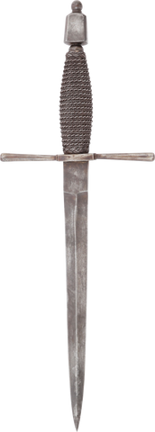 GOOD ANTIQUE OR VINTAGE GERMAN LEFT HAND DAGGER OF 1580-1600 - Fagan Arms