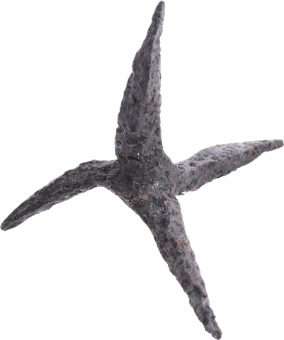 LARGE MEDIEVAL EUROPEAN CALTROP 13TH-15TH CENTURY AD - Fagan Arms