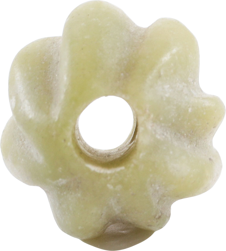 FINE VIKING MELON FORM STONE BEAD C.850-1050 AD - The History Gift Store