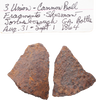 CIVIL WAR CANNON BALL FRAGMENTS - The History Gift Store