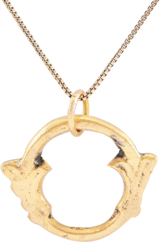 CELTIC PROSPERITY RING NECKLACE, C.300-100 BC - The History Gift Store