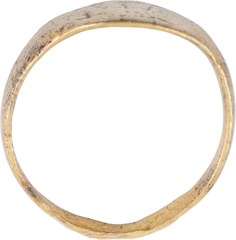 VIKING WARRIOR’S SHIELD RING, 10TH-11TH CENTURY, SIZE 8 1/4 - The History Gift Store