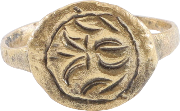 ZOROASTERIAN FIRE ALTAR RING, 2ND-3RD CENTURY AD, SIZE 8 - Fagan Arms