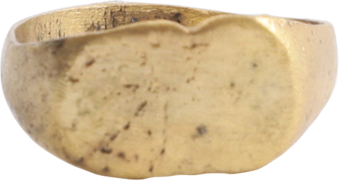 MEDIEVAL BYZANTINE RING C.400-700 AD, SIZE 7 ¾ - Fagan Arms