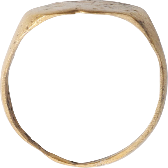 MEDIEVAL BYZANTINE RING C.400-700 AD, SIZE 7 ¾ - Fagan Arms