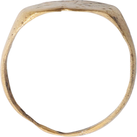 MEDIEVAL BYZANTINE RING C.400-700 AD, SIZE 7 ¾ - Fagan Arms