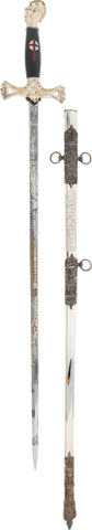 19TH-EARLY 20TH CENTURY KNIGHTS TEMPLAR SWORD - Fagan Arms