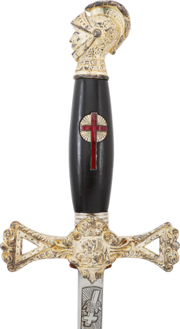 19TH-EARLY 20TH CENTURY KNIGHTS TEMPLAR SWORD - Fagan Arms
