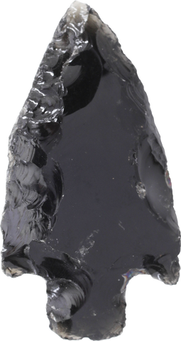 PRE-COLUMBIAN OBSIDIAN VOTIVE ARROWHEAD - Fagan Arms