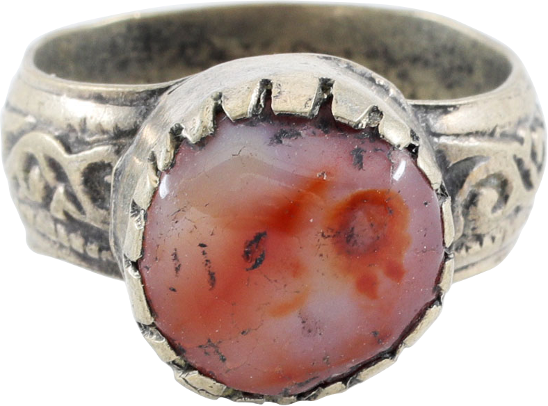 EASTERN EUROPEAN GYPSY RING GEMSTONE, SIZE 8 - The History Gift Store