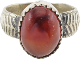 EASTERN EUROPEAN GYPSY GEMSTONE RING, SIZE 8 - Fagan Arms