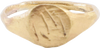 ROMAN SIGNET RING, 2ND-5TH CENTURY AD, SIZE 8 ¼ - The History Gift Store