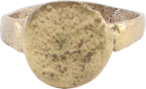 MEDIEVAL EUROPEAN RING C.1100-1400 AD, SIZE 7 - Fagan Arms