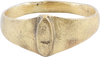 LATE MEDIEVAL WOMAN'S FASHION RING, SIZE 7 ¼ - The History Gift Store