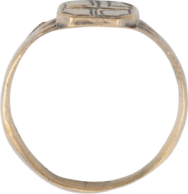 BYZANTINE CHRISTIAN RING, C.6th-9th CENTURY AD, SIZE 9 ½ - The History Gift Store