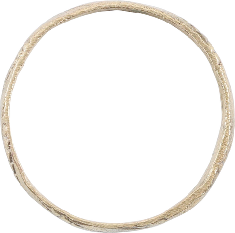 MEDIEVAL EUROPEAN WEDDING RING, 15TH CENTURY, SIZE 11 - The History Gift Store