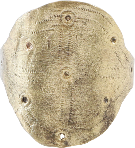 FINE VIKING SHIELD RING C.800-1000 AD, SIZE 11 3/4 - Fagan Arms