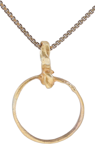 VIKING BEARD RING NECKLACE, 9TH-11TH CENTURY - The History Gift Store