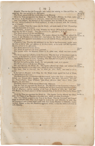 ACTUAL PAGE PRINTED BY BENJAMIN FRANKLIN IN 1752 - Fagan Arms