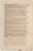 ACTUAL PAGE PRINTED BY BENJAMIN FRANKLIN IN 1752 - Fagan Arms