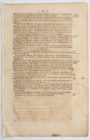 ACTUAL PAGE PRINTED BY BENJAMIN FRANKLIN IN 1752 - Fagan Arms