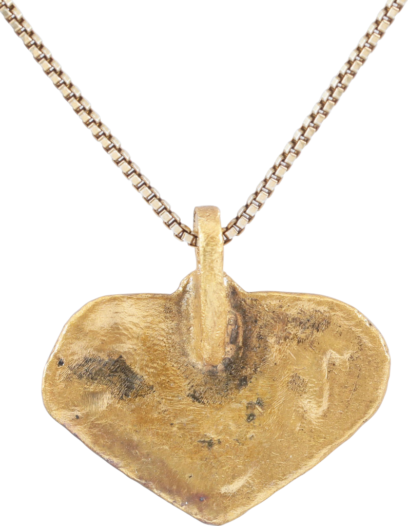 ANCIENT VIKING HEART PENDANT NECKLACE, 866-1067 AD - The History Gift Store