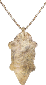 SCANDINAVIAN HEART PENDANT NECKLACE 1000-1200 AD - Fagan Arms