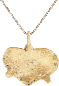 ANCIENT VIKING HEART PENDANT NECKLACE, 866-1067 AD - The History Gift Store